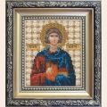 Набор для вышивания бисером ЧАРИВНА МИТЬ "Икона святого мученика Валерия"